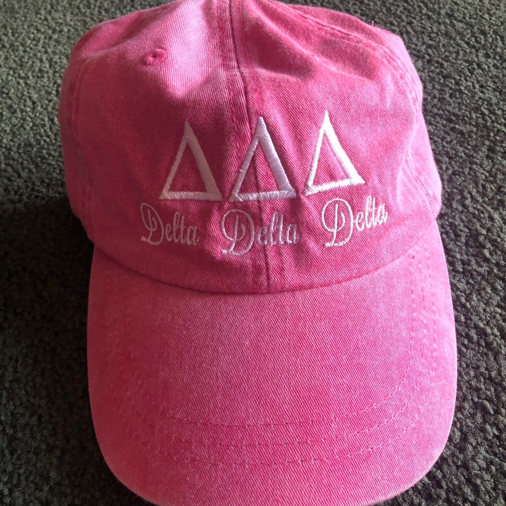 DELTA DELTA DELTA sorority hat